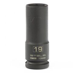 Головка торцевая ударная 1/2" 19 мм удлиненная STELS 13946, фото  - Метэкс