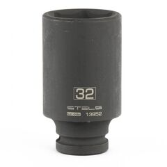 Головка торцевая ударная 1/2" 32 мм удлиненная STELS 13952, фото  - Метэкс