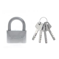 Замок навесной хромированное покрытие 70 мм, фото  - Метэкс