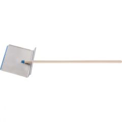 Лопата снеговая тротуарная 500 x 400 мм (алюминий) с черенком Сибртеx 61489, фото  - Метэкс