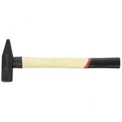 Молоток слесарный 600 г квадратный боек деревянная рукоятка MATRIX 10233, фото  - Метэкс