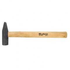 Молоток слесарный 800 г квадратный боек деревянная рукоятка СИБРТЕХ 10220, фото  - Метэкс
