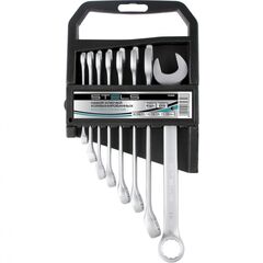 Набор ключей комбинированных 6-22 мм 12 шт матовый хром STELS 15429, фото  - Метэкс