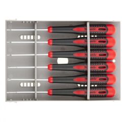 Набор отверток 6 шт Fusion для точных работ в пластиковом пенале MATRIX 13361, фото  - Метэкс