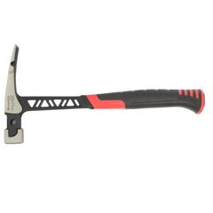 Молоток каменщика 680 г цельнокованый двухкомпонентная обрезиненная рукоятка MATRIX 10632, фото  - Метэкс