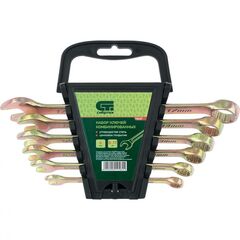 Набор ключей комбинированных 8-17 мм 6 шт СИБРТЕХ 15437, фото  - Метэкс