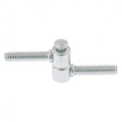 Петля ввертная ПВВ-2 цинк, фото  - Метэкс