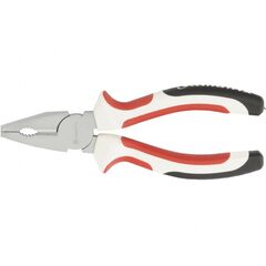 Плоскогубцы 160 мм White Nickel трехкомпонентные рукоятки MATRIX 17073, фото  - Метэкс