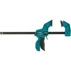 Струбцина реечная быстрозажимная 300 мм пистолетного типа пошаговый механизм GROSS 20702, фото  - Метэкс