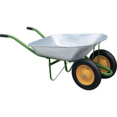 Тачка двухколесная грузоподъемность 170 кг объем 78 л садовая Palisad, фото  - Метэкс