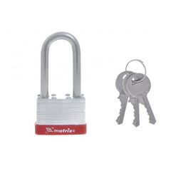 Замок навесной 50 мм удлиненная дужка, фото  - Метэкс