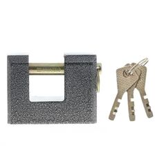 Замок навесной 3Н2-3 80 мм, фото  - Метэкс
