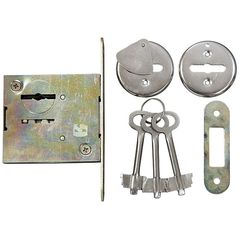 Замок врезной 3В-8-4 сувальдный, фото  - Метэкс