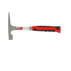 Молоток каменщика 600 г цельнометаллический двухкомпонентная рукоятка MATRIX 10630, фото  - Метэкс