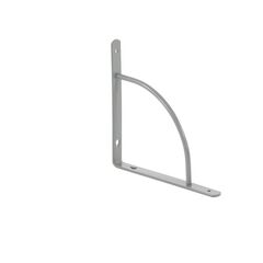 Кронштейн арочный (выгнутый) 200х200х20 серый, фото  - Метэкс