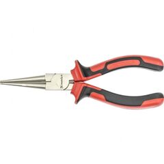 Круглогубцы 160 мм никелированные двухкомпонентные рукоятки MATRIX 17355, фото  - Метэкс