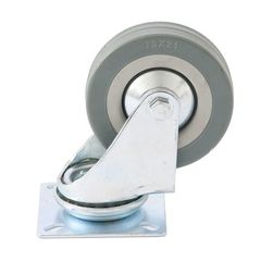 Колесо поворотное d 75мм, крепление платформенное, фото  - Метэкс