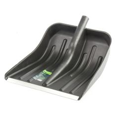 Лопата снеговая 360 x 400 мм полипропиленовая без черенка Сибртеx 61578, фото  - Метэкс