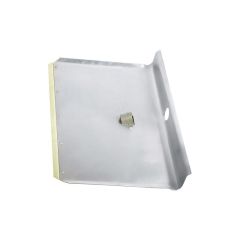 Лопата снеговая тротуарная 600 x 400 мм (алюминий) без черенка Сибртеx 61541, фото  - Метэкс