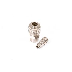 Набор переходников рапид EURO; 1/4" 2 шт MATRIX 57016, фото  - Метэкс