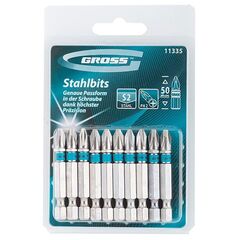 Бита PH2 х 50 10 шт GROSS 11335, фото  - Метэкс