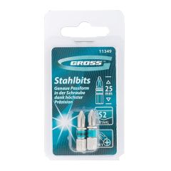 Бита PH1 х 25 2 шт GROSS 11349, фото  - Метэкс