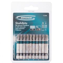 Бита РZ3 х 50 10 шт GROSS 11346, фото  - Метэкс