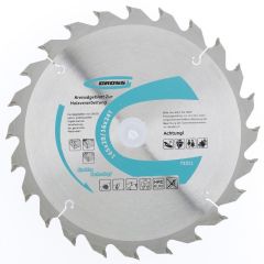 Пильный диск по дереву 165 x 20 мм 24 зуба кольцо 16/20 GROSS 73311, фото  - Метэкс
