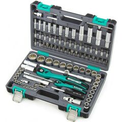 Набор инструментов 94 предмета 12 гранные головки STELS 14118, фото  - Метэкс