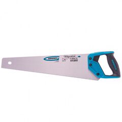 Ножовка по дереву 450 мм 11-12 TPI "PIRANHA" каленый зуб 3D двухкомпонентная рукоятка GROSS 24103, фото  - Метэкс