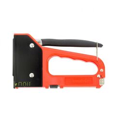 Степлер мебельный 6-14 мм тип скобы 53, 28, 300, 500 4-функциональный пластиковый MATRIX 40905, фото  - Метэкс