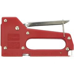 Степлер мебельный 4-8 мм тип скобы 53 пластиковый MATRIX 40907, фото  - Метэкс