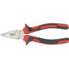 Плоскогубцы 180 мм Nickel двухкомпонентные рукоятки MATRIX 16904, фото  - Метэкс