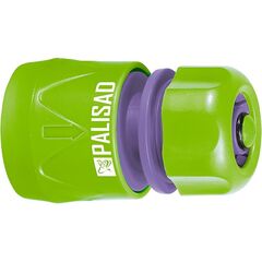 Соединитель пластмассовый быстросъемный для шланга 1/2 аквастоп PALISAD 66140, фото  - Метэкс