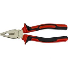 Плоскогубцы 200 мм Nickel двухкомпонентные рукоятки MATRIX 16906, фото  - Метэкс