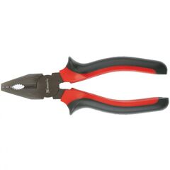 Плоскогубцы 180 мм Black Nickel двухкомпонентные рукоятки MATRIX 16980, фото  - Метэкс