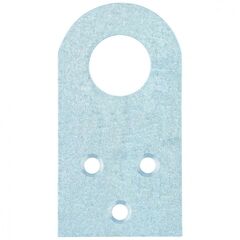 Проушина прямая 2,0мм 40х75, фото  - Метэкс