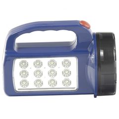 Фонарь поисковый 1+12 LED 3xAA, фото  - Метэкс