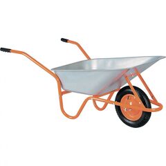 Тачка одноколесная грузоподъемность 120 кг объем 90 л садовая-строительная ТСО-02/01, фото  - Метэкс