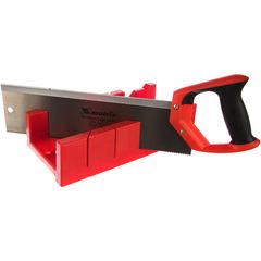 Стусло пластиковое 300 х 100 мм + обушковая пила 350 мм двухкомпонентная рукоятка MATRIX 22550, фото  - Метэкс