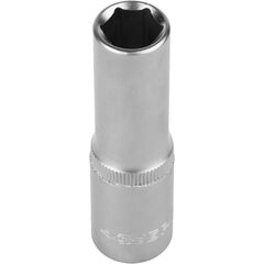 Головка торцевая удлиненная 1/2" 12 мм 6-гранная хром ЗУБР 27726-12, фото  - Метэкс