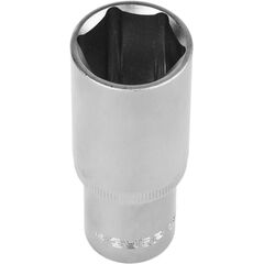 Головка торцевая удлиненная 1/2" 22 мм 6-гранная хром ЗУБР 27726-22, фото  - Метэкс