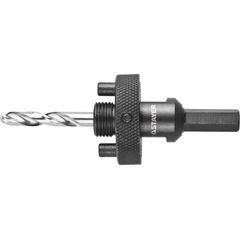 Державка для коронок 32-200 мм с пружинным фиксатором быстросъёмная STAYER 29550, фото  - Метэкс