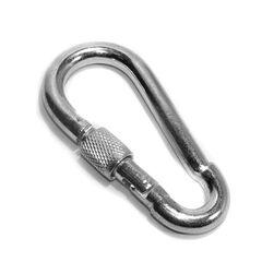 Карабин с фиксатором 15х200 мм, фото  - Метэкс