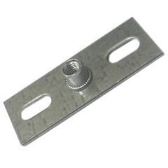 Пластина опорная облегченная М12 80х30х2,0 мм, фото  - Метэкс