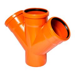 Крестовина РР 110х110х110 45° наружная, фото  - Метэкс