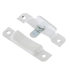 Завертка накладная ЗФ-2 белая, фото  - Метэкс