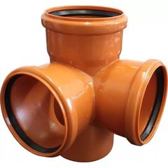 Крестовина РР 2-х плоск 110х110х110 90° наружная, фото  - Метэкс