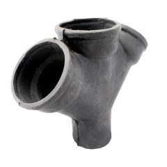 Крестовина чугунная косая 100 х 100, фото  - Метэкс