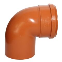 Отвод РР 110х90°  наружный, фото  - Метэкс